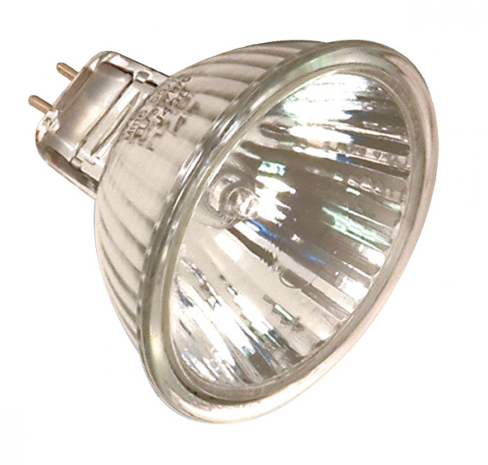 50 Watt; Halogen; MR16; EXT; 4000 Average rated hours; Miniature 2 Pin Round base; 12 Volt
