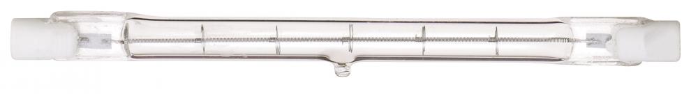 750 Watt; Halogen; T3; Clear; 1500 Average rated hours; 12500 Lumens; Double Ended base; 220/240