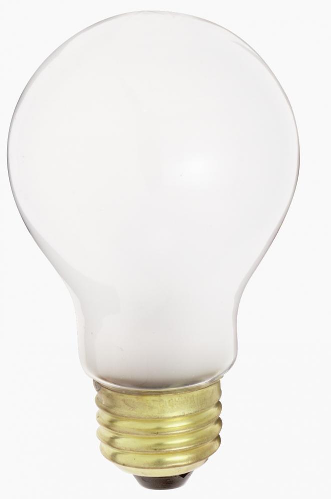 100 Watt A21 Incandescent; Frost; 1500 Average rated hours; 980 Lumens; Medium base; 34 Volt