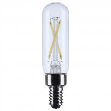 Satco Products Inc. S12519 - 2.8 Watt T6 LED; Candelabra Base; Clear; 5000K CCT; 120 Volt