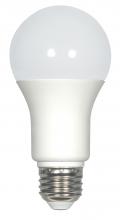 Satco Products Inc. S29837 - 9.8 Watt; A19 LED; 3500K; Medium base; 220 deg. Beam Angle; 120 Volt