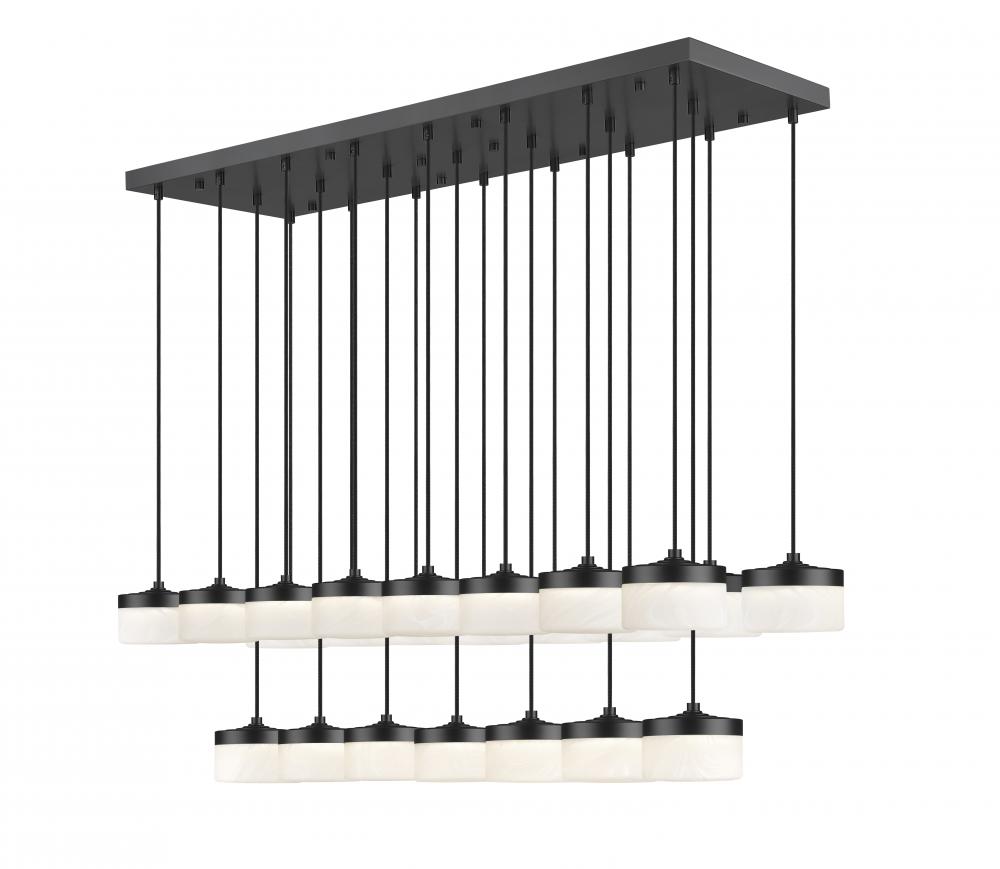 23 Light Linear Chandelier