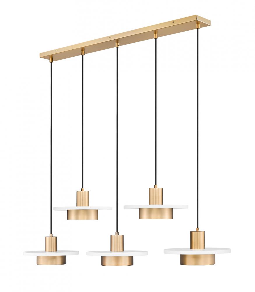 5 Light Linear Chandelier