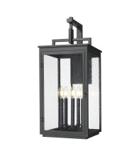 Z-Lite 5019XL-BK - 5 Light Outdoor Wall Light