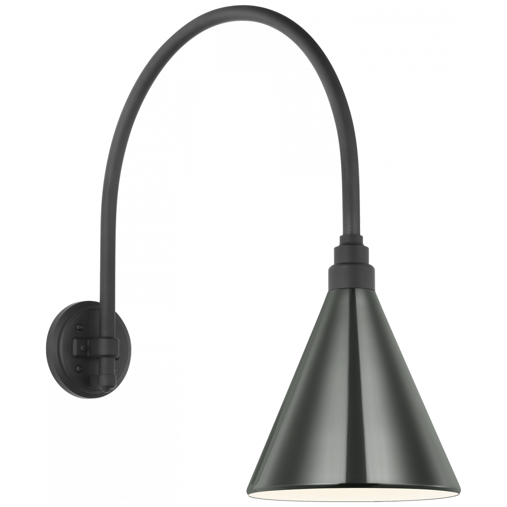 Academy 19.5" Arched Mack Barn Light