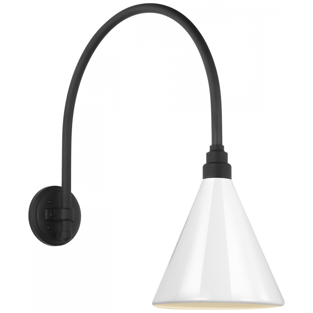 Academy 19.5" Arched Mack Barn Light