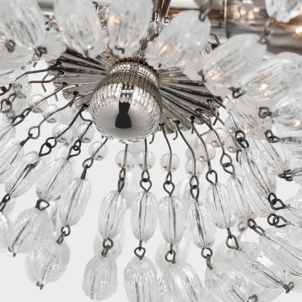 Paris Flea Market Small Flush Mount