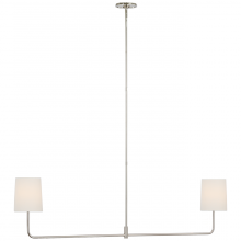 Visual Comfort & Co. Signature Collection BBL 5085PN-L - Go Lightly 54" Two Light Linear Chandelier