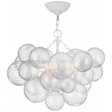 Visual Comfort & Co. Signature Collection JN 4110PW/CG - Talia Small Semi-Flush Mount