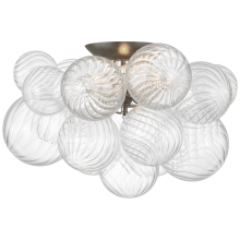 Visual Comfort & Co. Signature Collection JN 4112BSL/CG - Talia Large Flush Mount