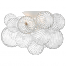 Visual Comfort & Co. Signature Collection JN 4112PW/CG - Talia Large Flush Mount