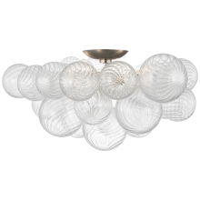 Visual Comfort & Co. Signature Collection JN 4113BSL/CG - Talia Extra Large Flush Mount