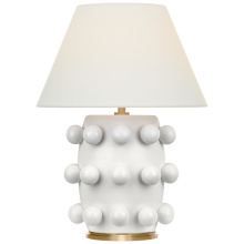 Visual Comfort & Co. Signature Collection KW 3030PW-L-CL - Linden 14" Cordless Table Lamp