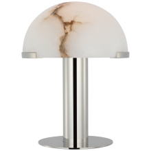 Visual Comfort & Co. Signature Collection KW 3110PN-ALB - Melange 12" Rechargeable Table Lamp