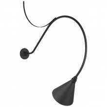 Visual Comfort & Co. Signature Collection TOB 2807MBK/S10-MBK - Academy 36" Anchored Larrabee Barn Light