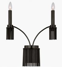Visual Comfort & Co. Signature Collection FW 2201BZ - Sutton Double Sconce