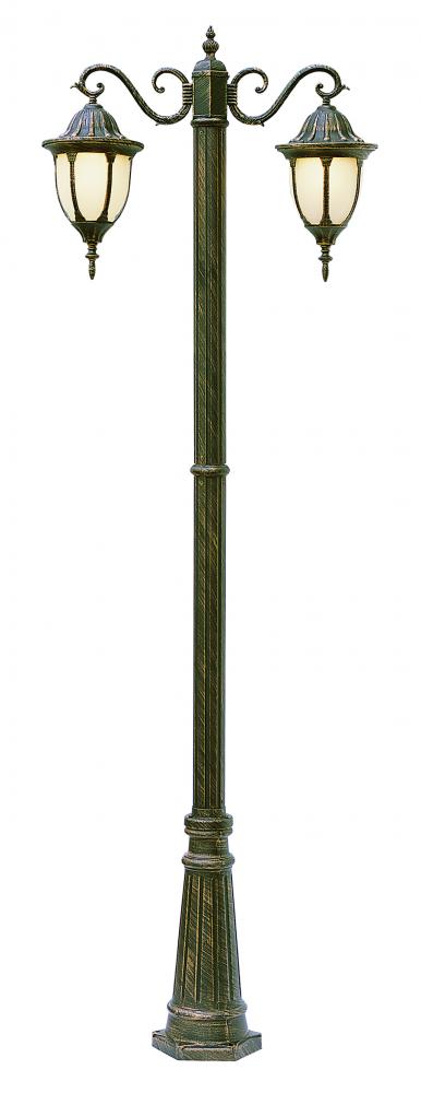 2LT POLE-DWN LANTERNS