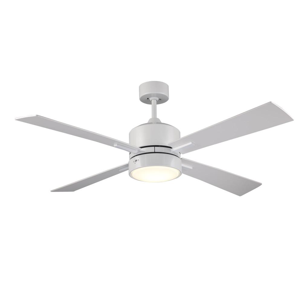 4 BLADE-52" LED FAN-WC6 INCLUD-1/2" ROD