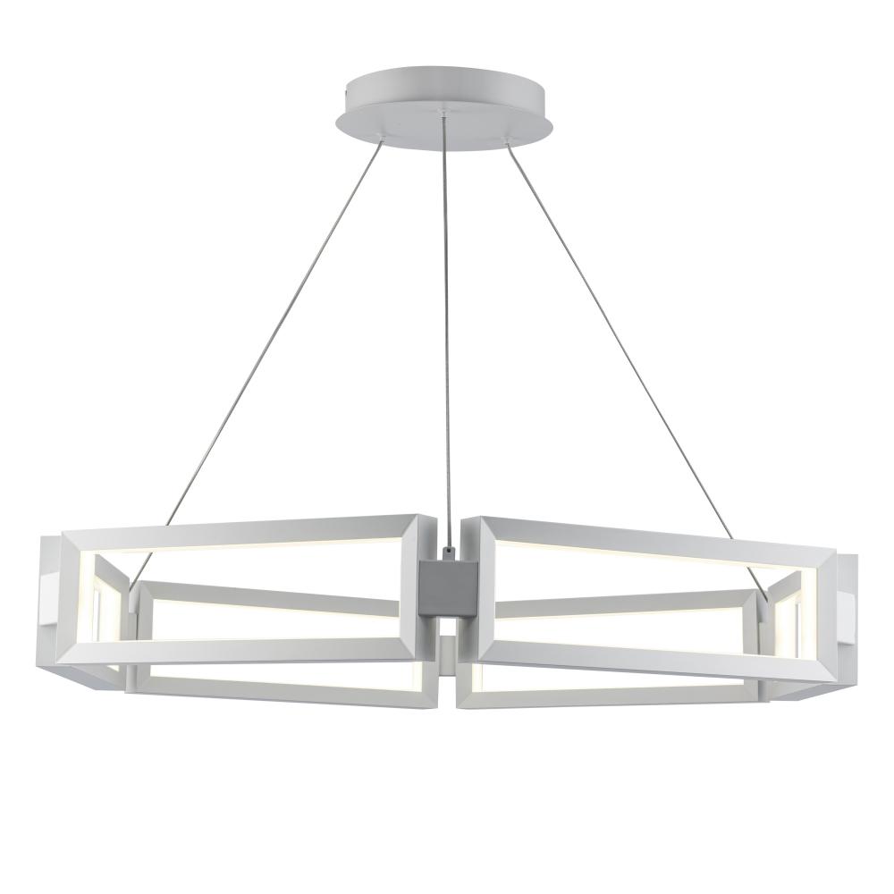 36" LED PENDANT-RECTANGLE LINK