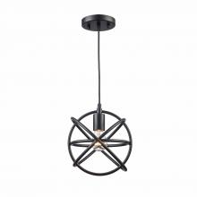 Trans Globe 30272 BK - 1LT PENDANT-LOOPS-BK