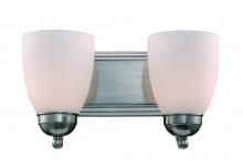 Trans Globe 3502-1 BN - 2LT BATH-OPAL GLASS-BN