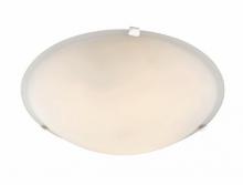Trans Globe 58700 WH - 2 LT FLUSH-SML-3 CLIPS-MRBLZD