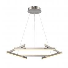 Trans Globe MDN-1565 BN - LED PENDANT 6 RODS 47W-BN