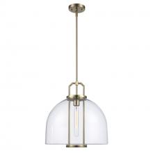 Trans Globe PND-2231 AG - 1LT PENDANT-GLASS DOME-L-AG