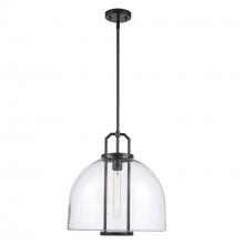 Trans Globe PND-2231 BK - 1LT PENDANT-GLASS DOME-L-BK