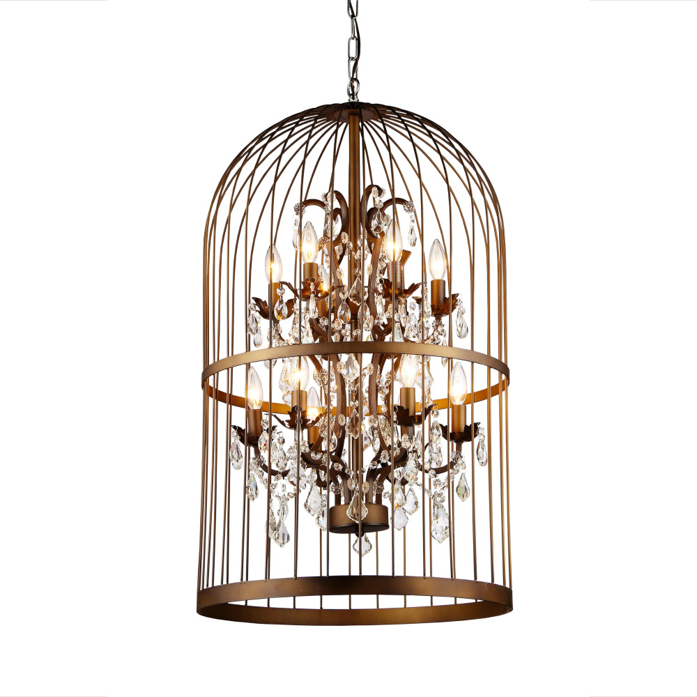 RINEE 22" 12 LIGHT BRONZE