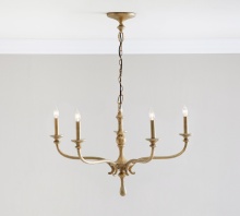 Wolfe Lighting & Accents Items 5624334 - LOCKHART FORGED IRON CHANDELIER