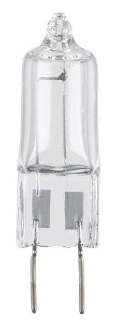 20W T4 JCD Halogen Clear GY7.9/8.0 Base, 120 Volt, Card