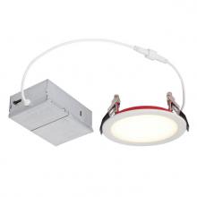 Westinghouse 5310000 - 11W Fire-Rated Slim Recessed LED Downlight Color Temperature Selection 4 in. Dimmable