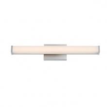 Westinghouse 6134900 - 15W 1 Light LED Wall Fixture with Color Temperature Selection Brushed Nickel Finish