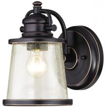 Westinghouse 6204000 - Wall Fixture Amber Bronze Finish with Highlights Clear Seeded Glass