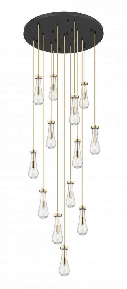 Owego - 13 Light - 32 inch - Champagne Bronze - Multi Pendant