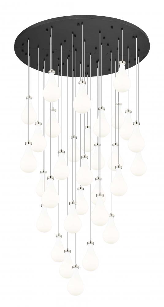 Owego - 31 Light - 60 inch - Brushed Satin Nickel - Multi Pendant
