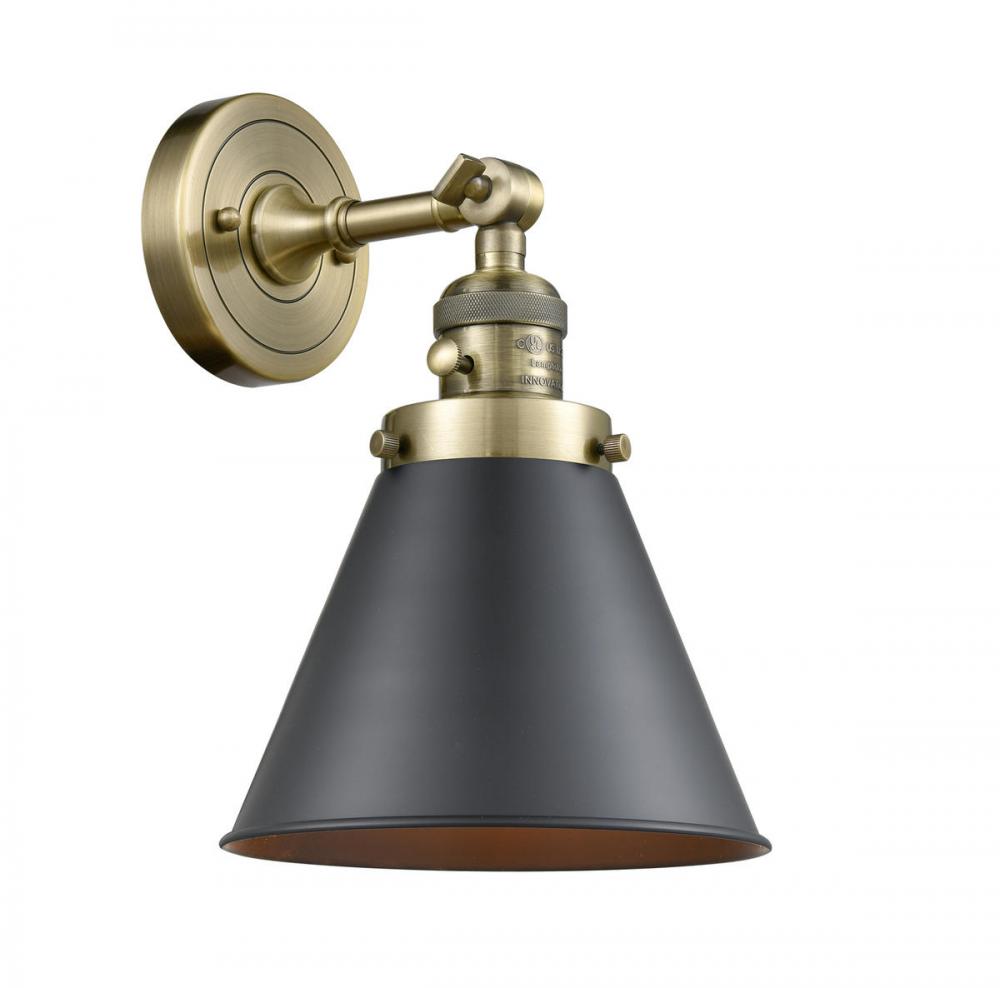 Appalachian - 1 Light - 8 inch - Antique Brass - Adjustable Sconce