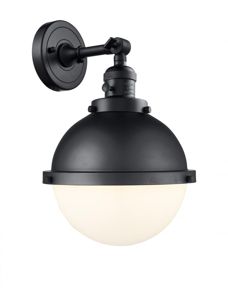 Hampden - 1 Light - 9 inch - Matte Black - Adjustable Sconce