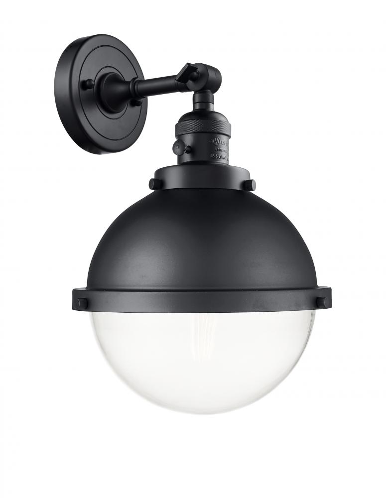 Hampden - 1 Light - 9 inch - Matte Black - Adjustable Sconce