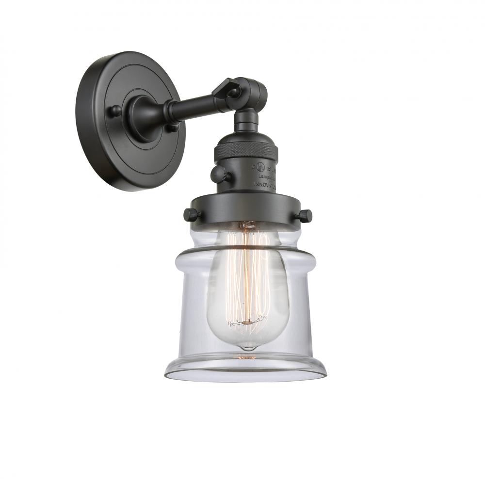 Canton - 1 Light - 5 inch - Oil Rubbed Bronze - Adjustable Sconce