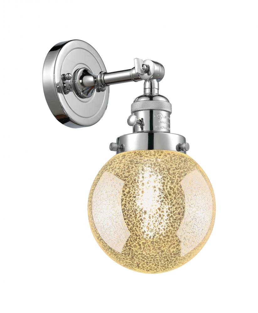 Beacon - 1 Light - 6 inch - Polished Chrome - Adjustable Sconce