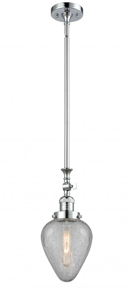 Geneseo - 1 Light - 7 inch - Polished Chrome - Stem Hung - Adjustable Mini Pendant