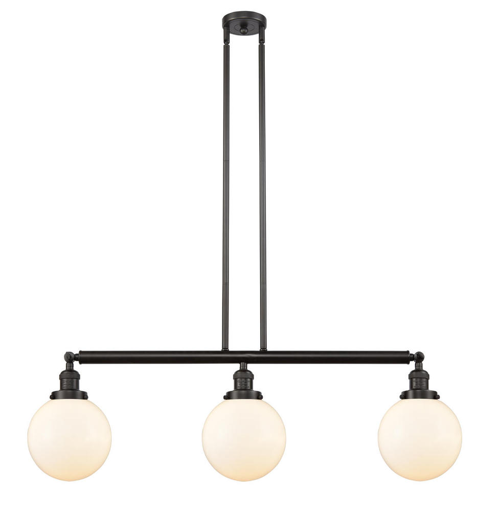 Beacon - 3 Light - 41 inch - Oil Rubbed Bronze - Stem Hung - Adjustable Island Light