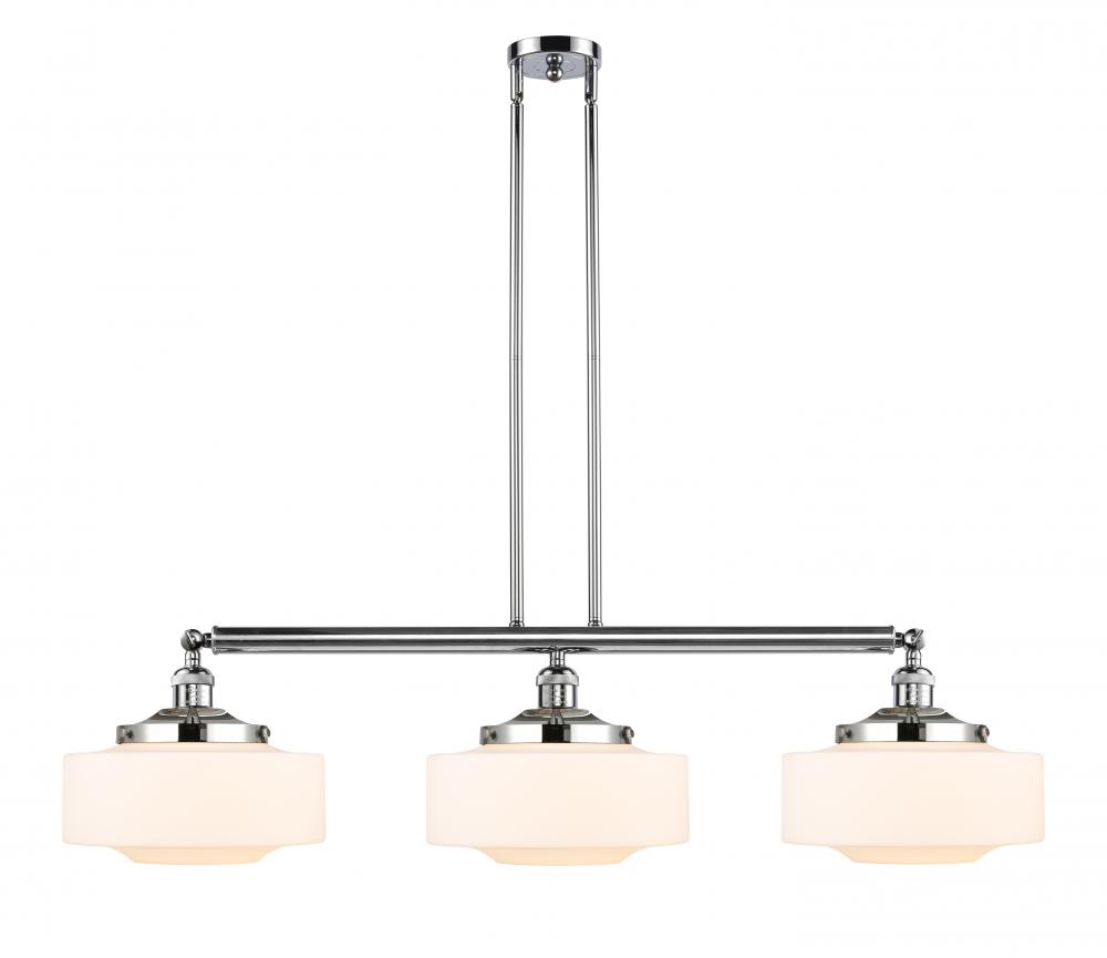 Bridgeton - 3 Light - 44 inch - Polished Chrome - Stem Hung - Adjustable Island Light