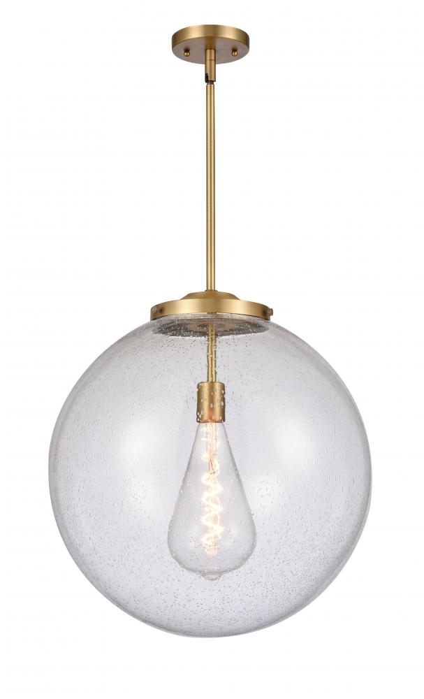 Beacon - 1 Light - 18 inch - Brushed Brass - Stem Hung - Pendant