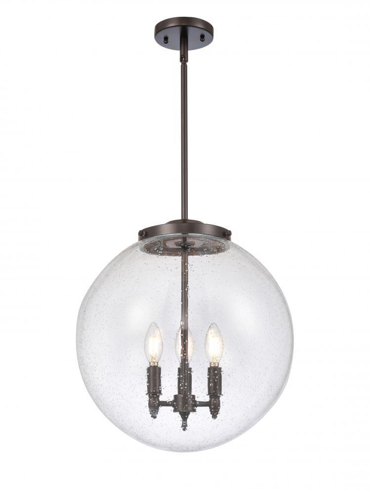 Beacon - 3 Light - 16 inch - Oil Rubbed Bronze - Stem hung - Pendant