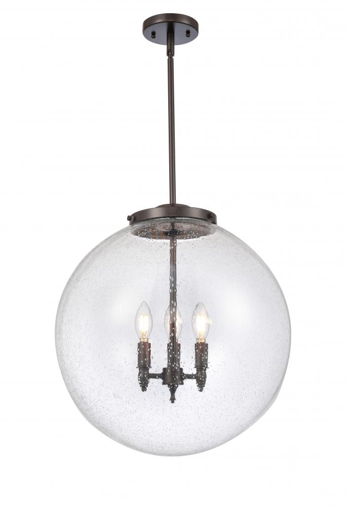 Beacon - 3 Light - 18 inch - Oil Rubbed Bronze - Stem hung - Pendant