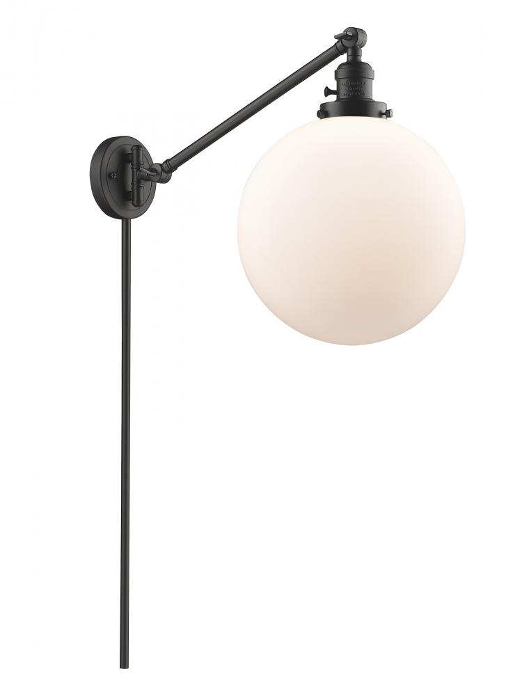 Beacon - 1 Light - 12 inch - Oil Rubbed Bronze -Adjustable Swing Arm