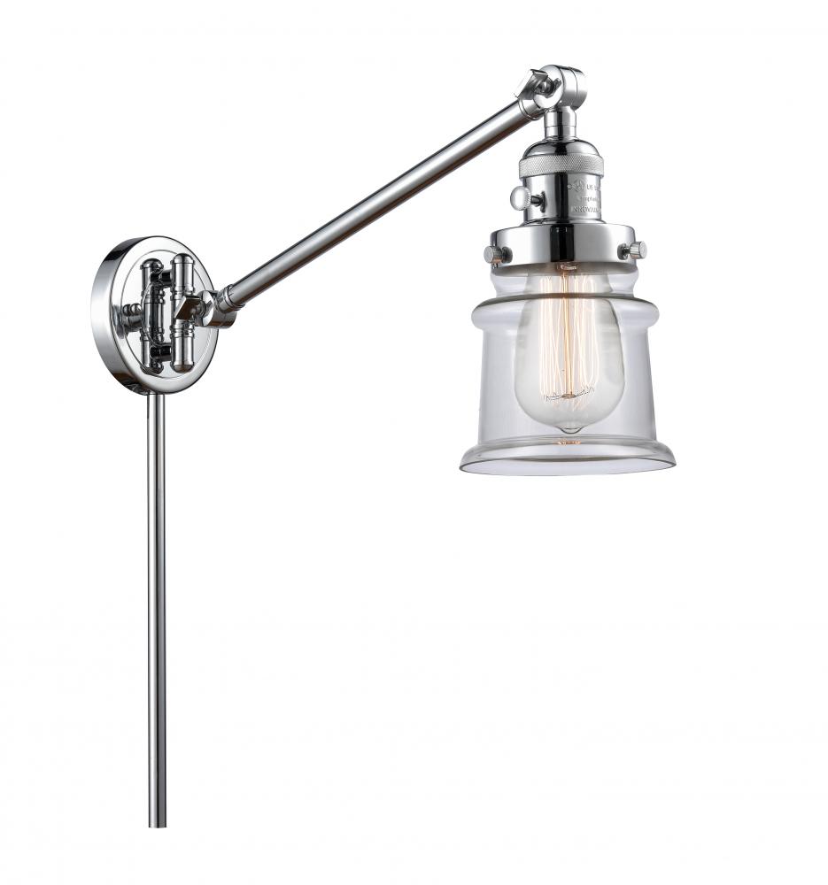 Canton - 1 Light - 8 inch - Polished Chrome -Adjustable Swing Arm